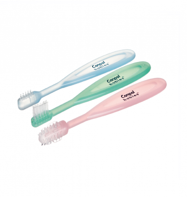 Canpol Babies Набор зубных щеточек от 0 месяцев 3 шт 1