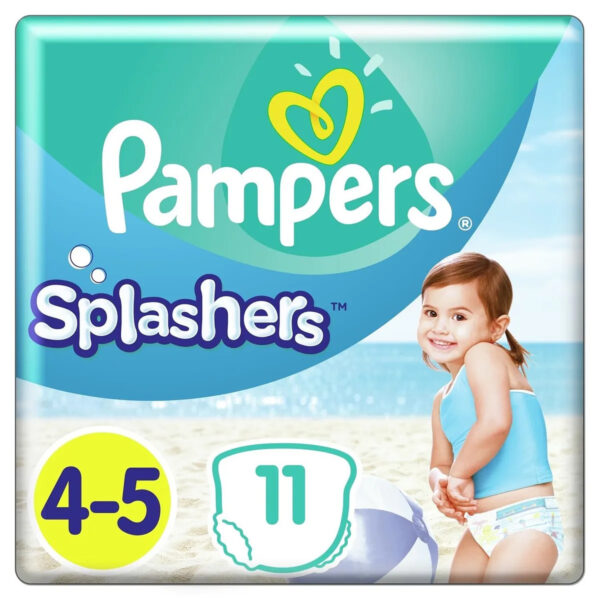 Трусики для плавания Pampers Splashers 4-5 (9-15 кг) 11шт 1