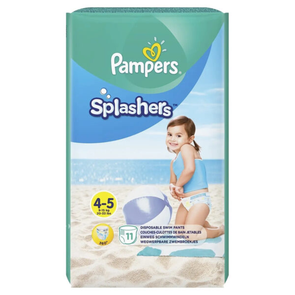 Трусики для плавания Pampers Splashers 4-5 (9-15 кг) 11шт 4