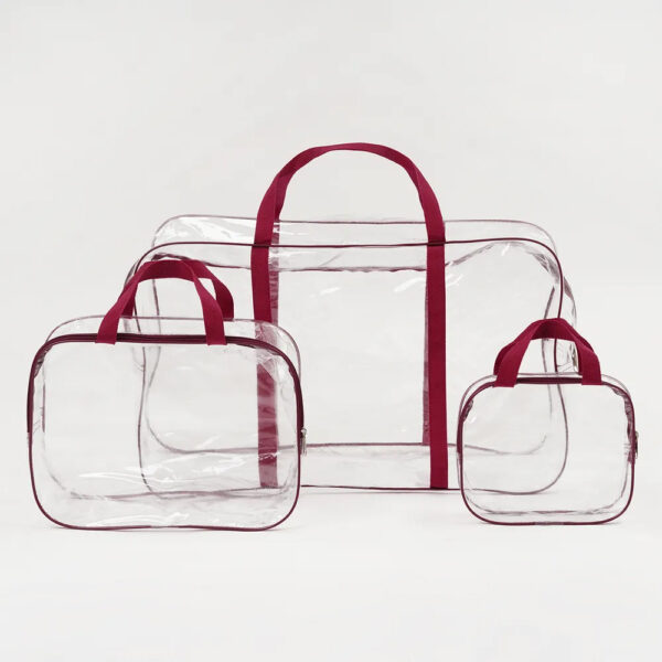 Комплект сумок в роддом 3 в 1 цвет: Красный 3