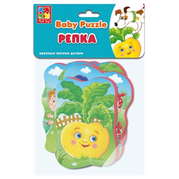 Мягкие пазлы BABY PUZZLE Репка 1