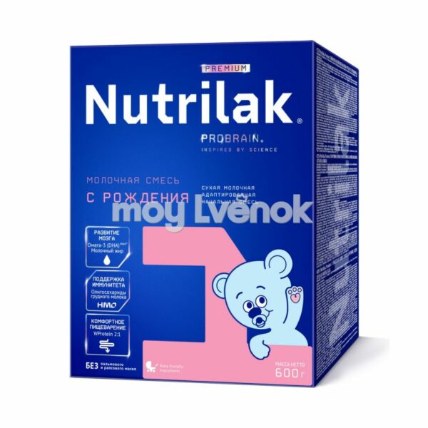 Смесь молочная Nutrilak Premium 1 с рождения 600г 1
