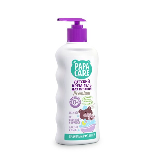 Крем-гель для купания, papa care 250 мл
