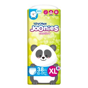 JOONIES Comfort Подгузники-трусики, размер XL (12-17 кг), 38 шт.