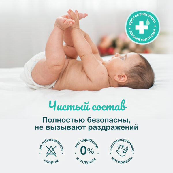 Пеленки OTTINO одноразовые 60*60 10 штук 5