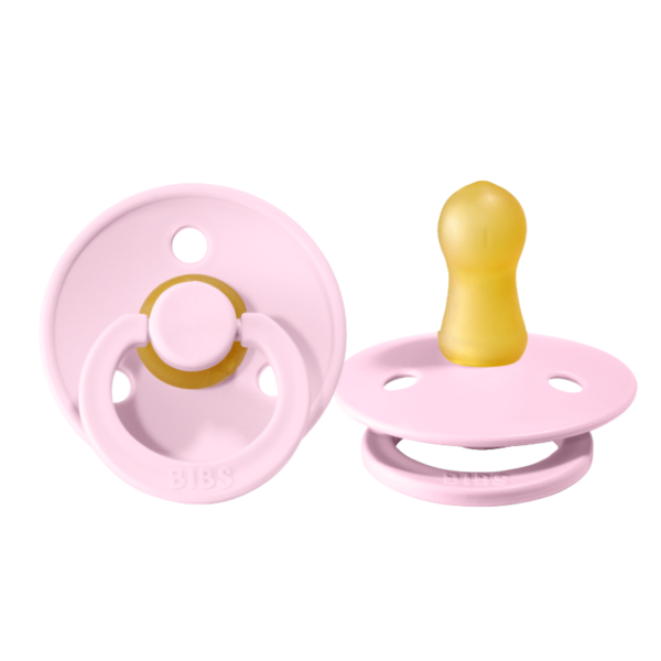 Соска пустышка BIBS Colour Latex – Baby Pink (0-6мес)