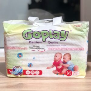 Подгузники GOPLAY Premium Quality M (5-11кг) 36 шт
