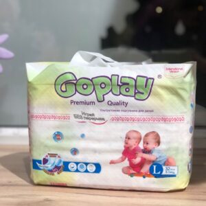 Подгузники GOPLAY Premium Quality L (10-15 кг) 32 шт