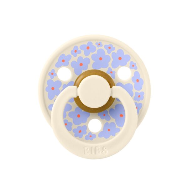 Пустышка латексная BIBS Studio Colour - Jasmine Field - Ivory, 0+ мес.