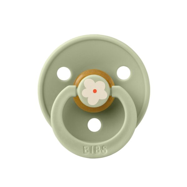 Пустышка латексная BIBS Studio Colour - Jasmine - Sage, 6+ мес.