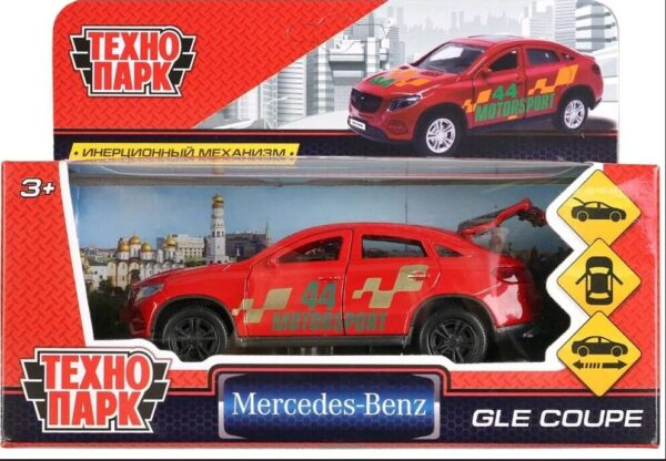Машина металл Mercedes-Benz GLE COUPE 12см