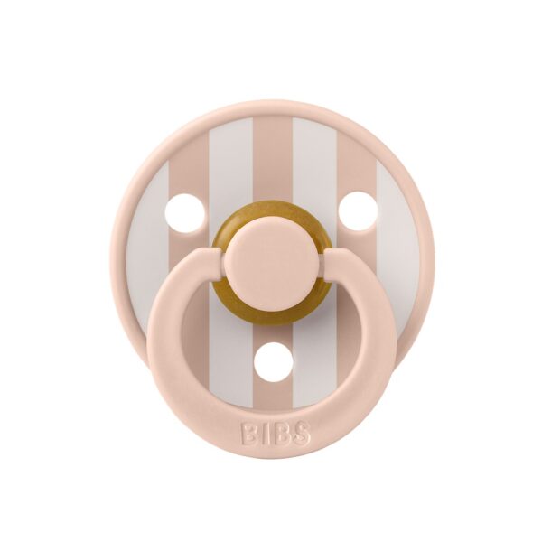 Пустышка латексная BIBS Studio Colour - Block Blush Woodchuck 0+