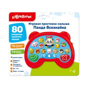 Игровая приставка малыша Панда Всезнайка