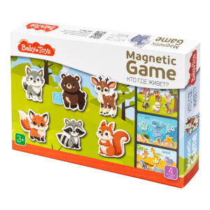 Игра магнитная(кто где живет)