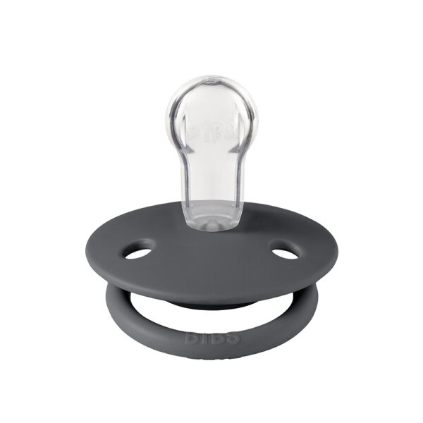 Соска пустышка BIBS De Lux Silicone  – Iron 0+ мес. — изображение 2