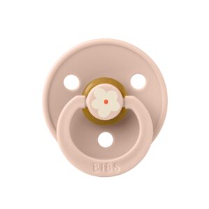 Пустышка латексная BIBS Studio Colour - Jasmine - Blush, 0+ мес.