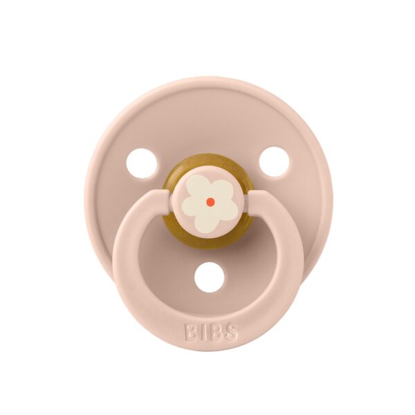 Пустышка латексная BIBS Studio Colour - Jasmine - Blush, 0+ мес.