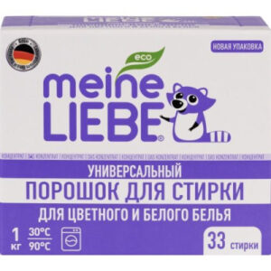 Стиральный порошок MLiebe универсальный концентрат 1 кг/33 стирки