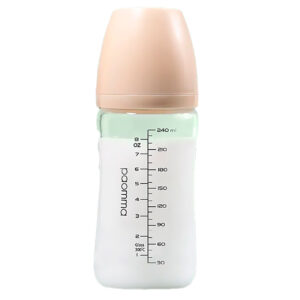 Стеклянная бутылочка Paomma, 240 мл, Almond milk