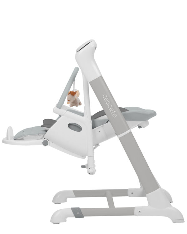 Стульчик-качели для кормления Cascata Space Grey сенсорный — изображение 4