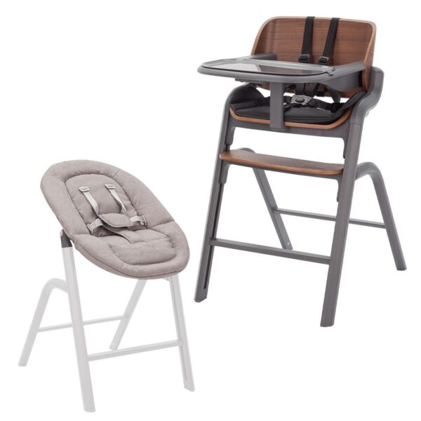 Шезлонг и стульчик-трансформер Combi Carrello Coffee Black