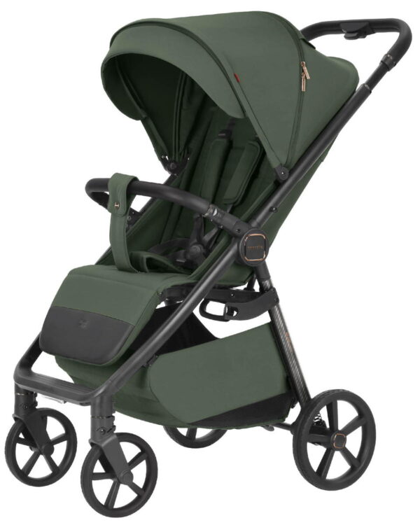Прогулочная коляска Carrello Bravo Carbon Tropic Green