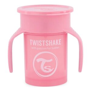 Поильник Twistshake 360 cup 230 мл.Пастельный розовый (Pastel Pink)