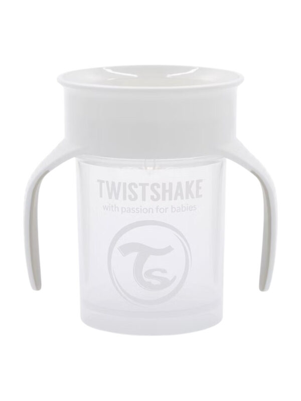 Поильник Twistshake 360 cup 230 мл.Белый (White)