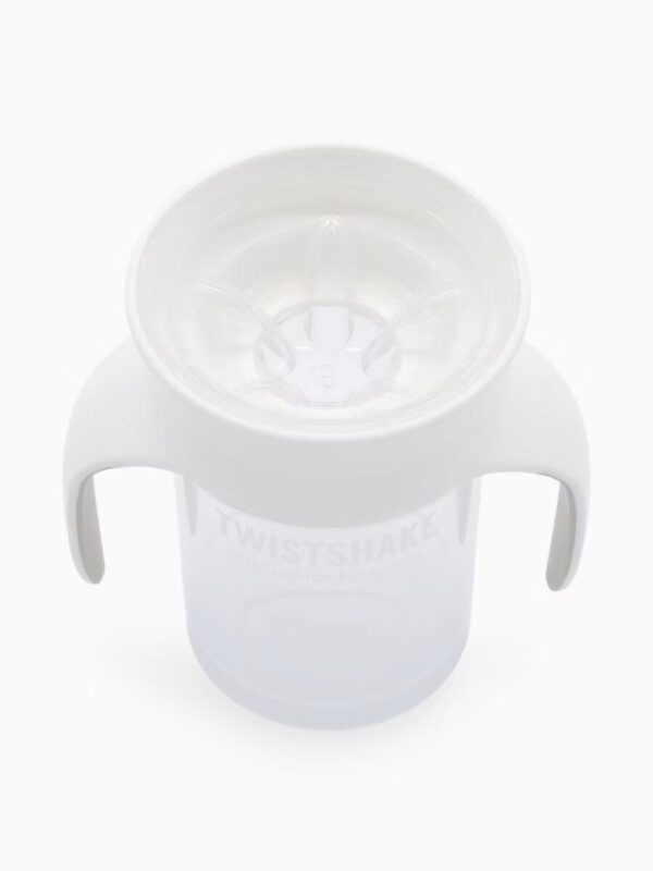 Поильник Twistshake 360 cup 230 мл.Белый (White) — изображение 5