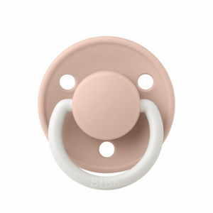 Пустышка латексная ночная BIBS De Lux Blush Glow 6+