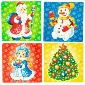 Пазл «Новогодние герои»