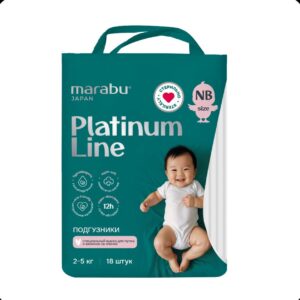Подгузники Marabu Platinum line NB (2-5 кг)