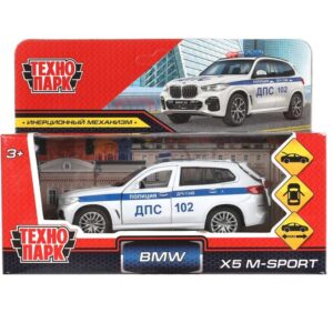 Машина Технопарк BMW X5 M-Sport Полиция 12 см