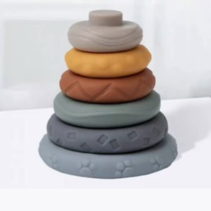 Пирамидка грызунок для малышей, развивающая игрушка, мягкая