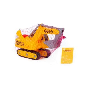 Гусеничный экскаватор "Профи" со светом и звуком, в сеточке