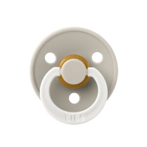 Пустышка латексная ночная BIBS Colour Glow - Sand, 0+ мес.