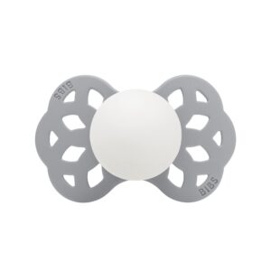 Пустышка силиконовая ночная BIBS Infinity Glow Anatomical - Cloud, 0+ мес.