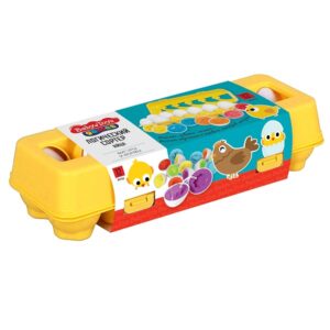 Сортер логический "Яйца" фигуры и формы 12шт