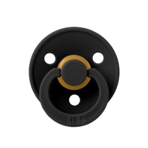 Пустышка латексная BIBS Colour - Black, 18+ мес.