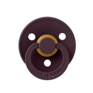 Пустышка латексная BIBS Colour - Plum, 6+ мес.