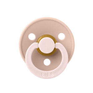 Пустышка латексная BIBS Studio Colour - Fusion - Blush/Petal, 6+ мес.