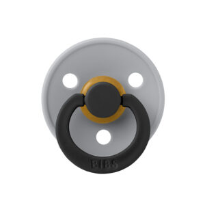 Пустышка латексная BIBS Studio Colour - Fusion - Cloud/Black, 0+ мес.