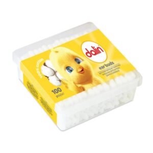 Dalin Ватные палочки детские для новорожденных 100 шт