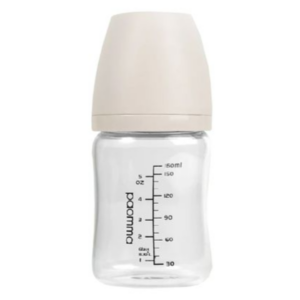 Стеклянная бутылочка Paomma, 160 мл, Buttercream