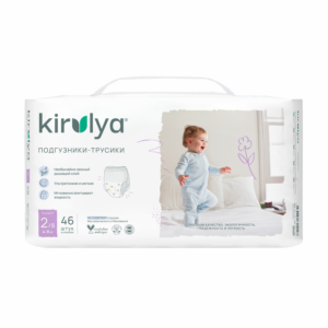 Подгузники-трусики Kirulya S, 4-8кг, 46 шт