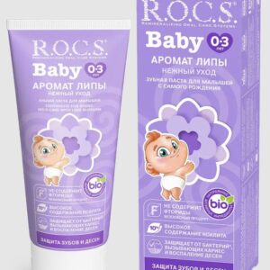 Детская зубная паста R.O.C.K BABY 0-3 лет(Липа)
