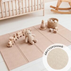 Коврик детский для ползания складной 120 х 180 Blush