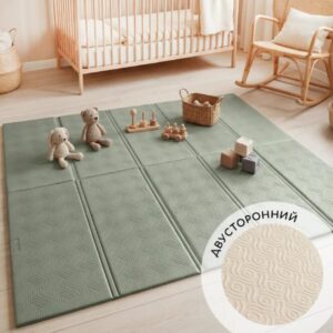 Коврик детский для ползания складной 180 х 200 Blush
