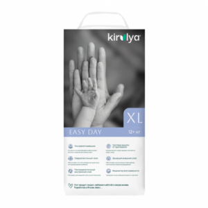 Подгузники-трусики Kirulya Easy Day,XL 12+кг 50шт