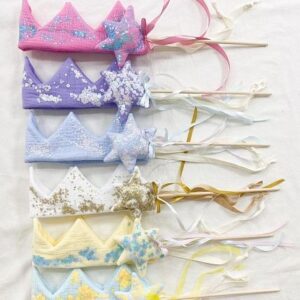 Корона мягкая на завязках "Сияй" цвет в ассортименте